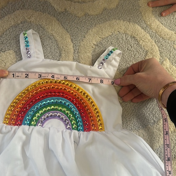 Lola and the Boys Rhinestone Rainbow Dress - Picture 7 of 7